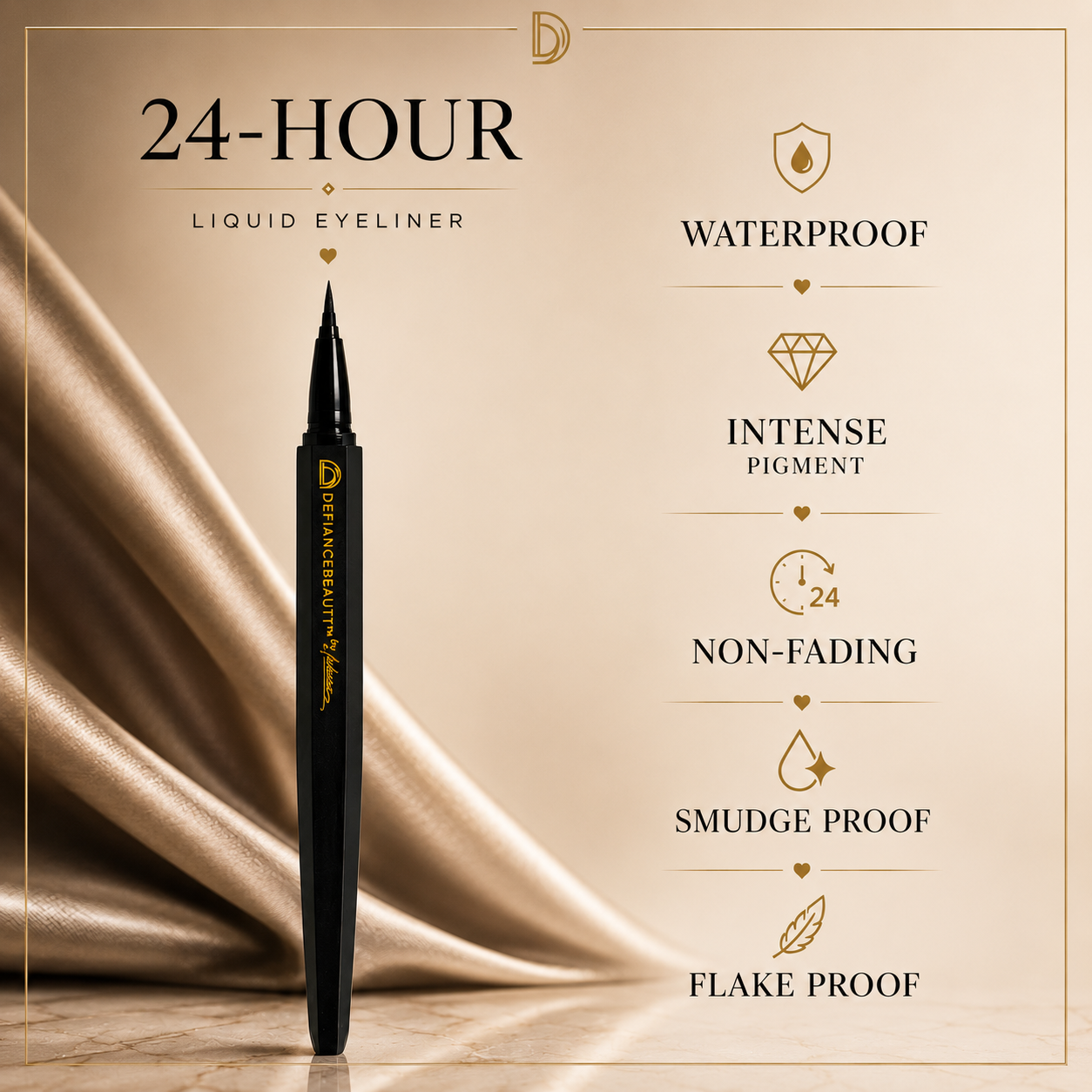 Double the Glam Waterproof Eyeliner Bundle - 2 Piece Set