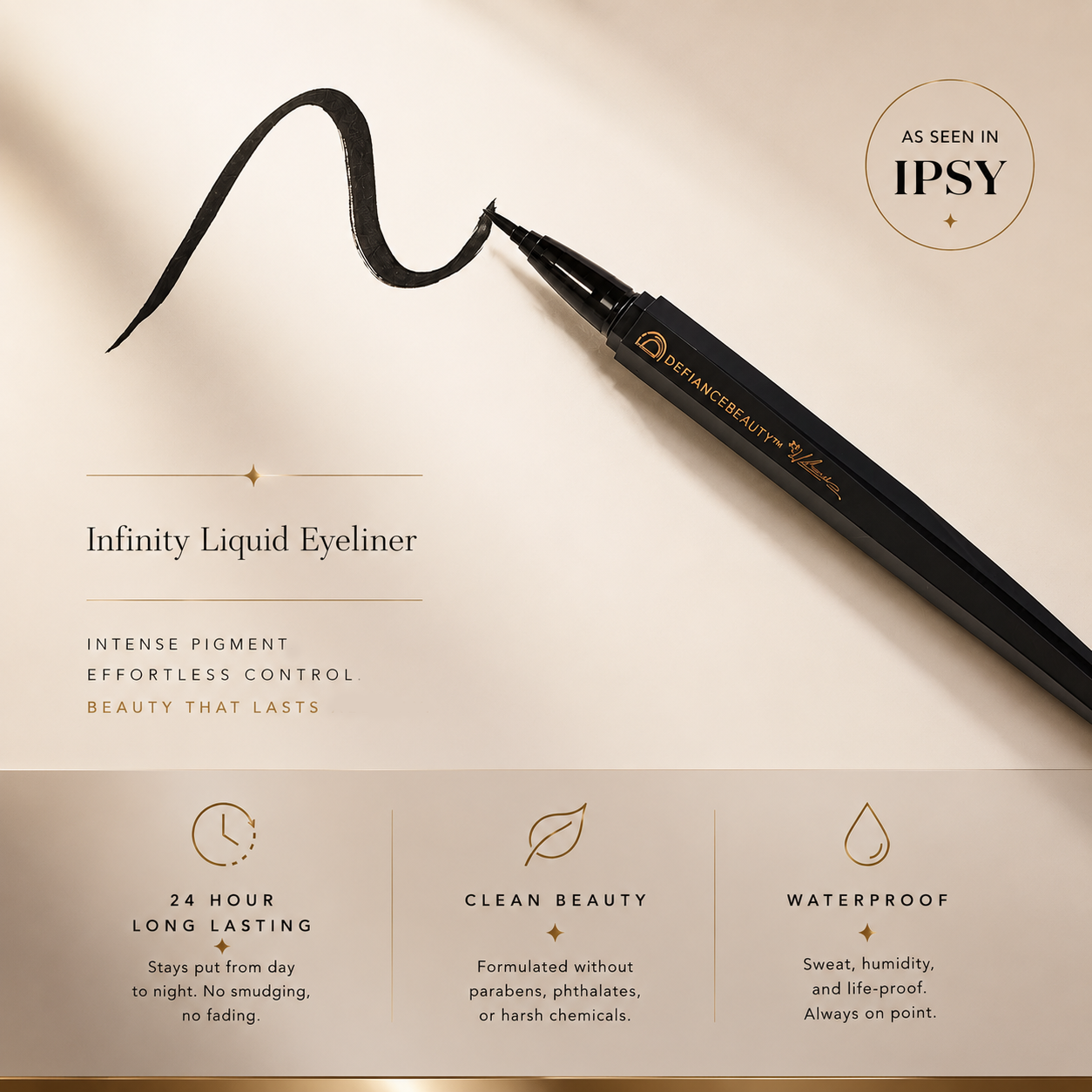 Double the Glam Waterproof Eyeliner Bundle - 2 Piece Set
