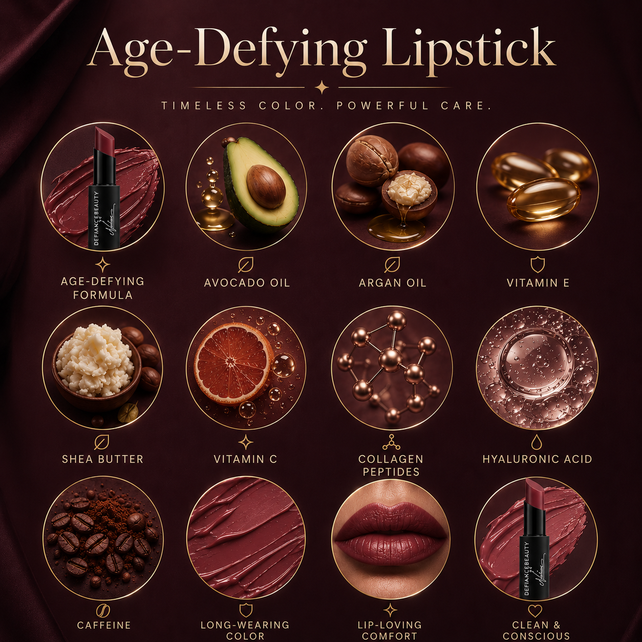 Valiant Age-Defying Lipstick