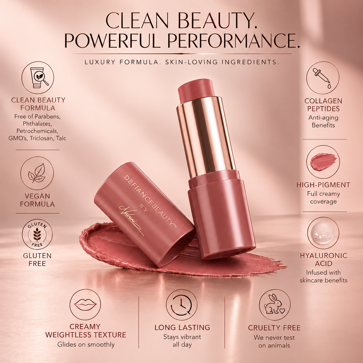 Untamed - Silk Peptide Blush