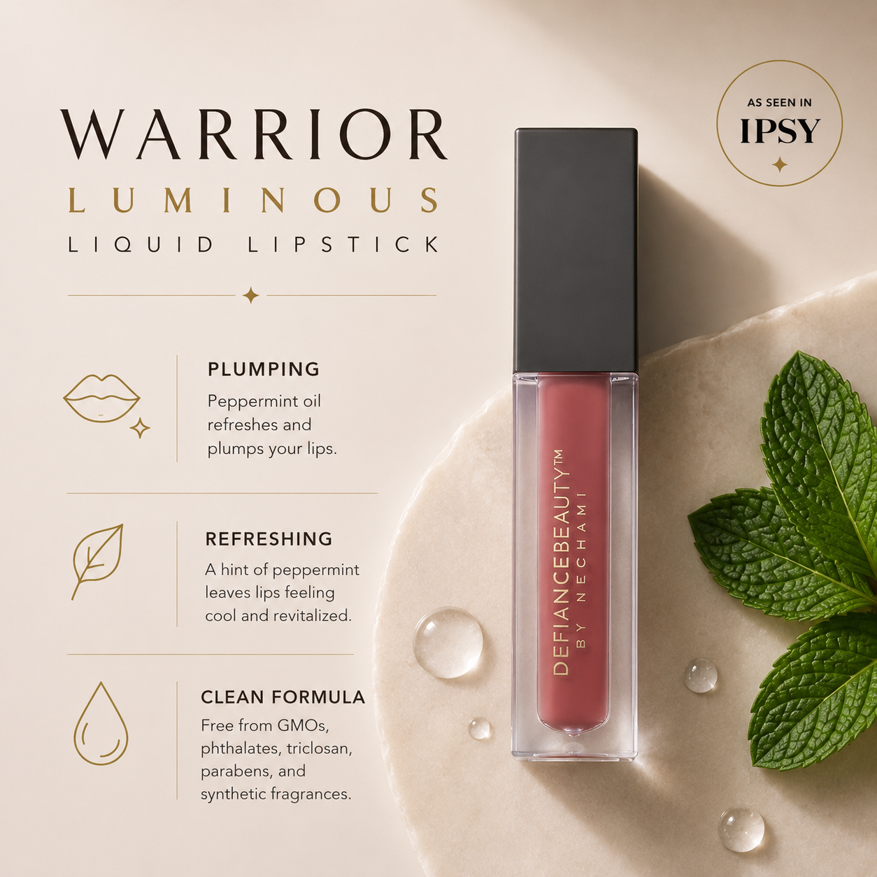 Warrior Luminous Liquid Lipstick